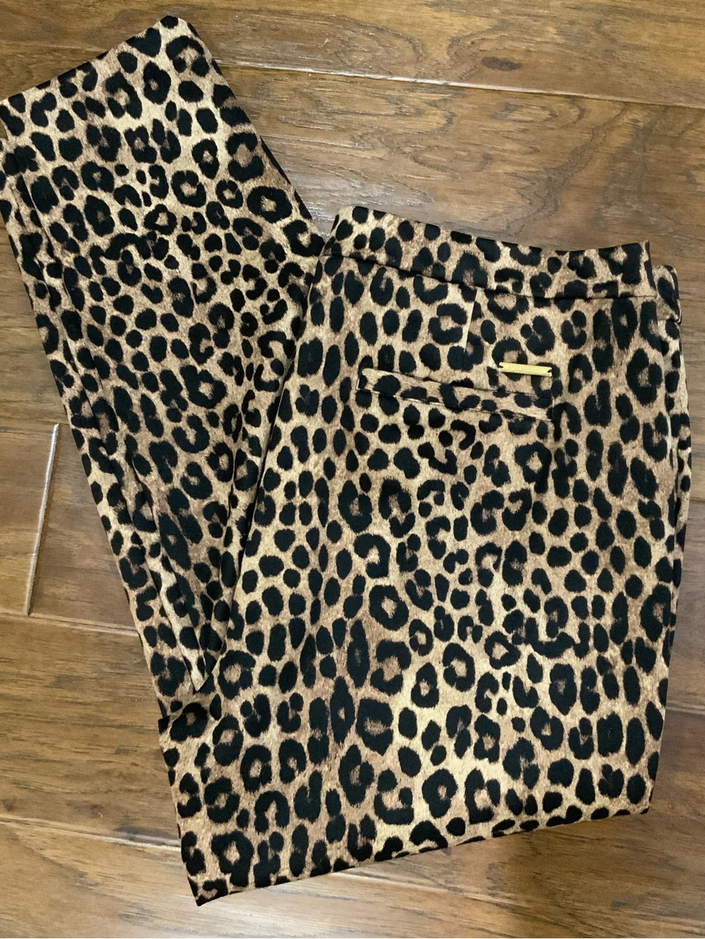 NWT Michael Kors Leopard Pants - Picture 11 of 11